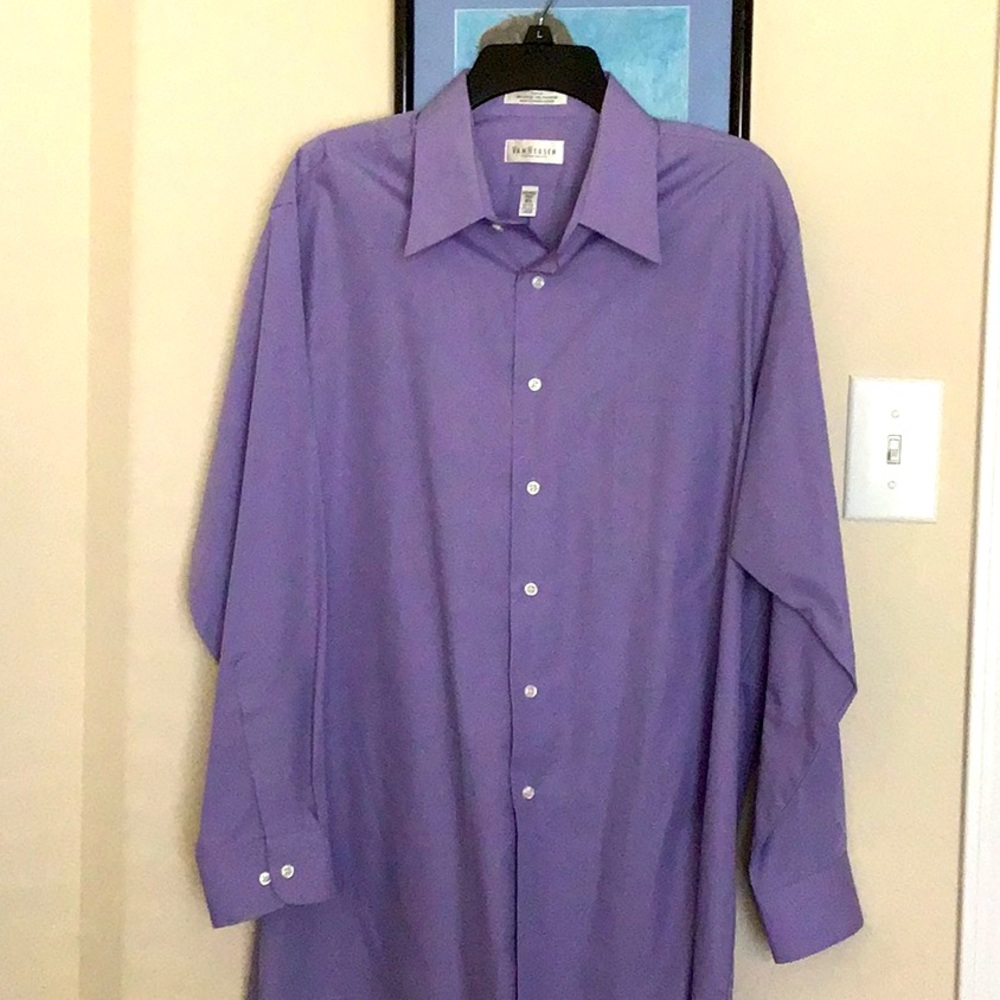 Long sleeves dress shirt in large size- 16-1/2 by 32/33 wrinkle free free.